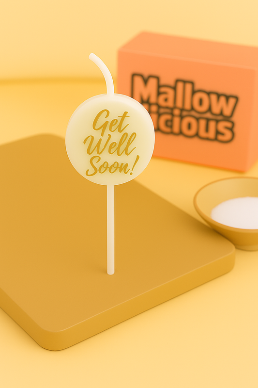 Get Well Soon! Candle